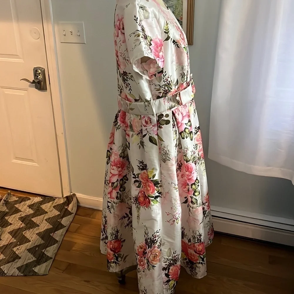 Wayward Fancies eShakti Floral Flowey Dress Size 2X 20W